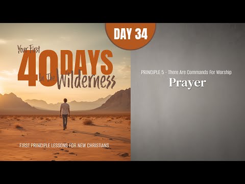 Featured image for “Day 34: Prayer | Your First Forty Days in the Wilderness”